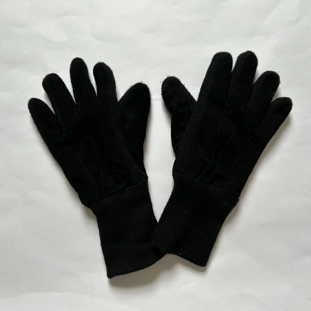 Bass Fleece Lined Black Winter Gloves M Leather